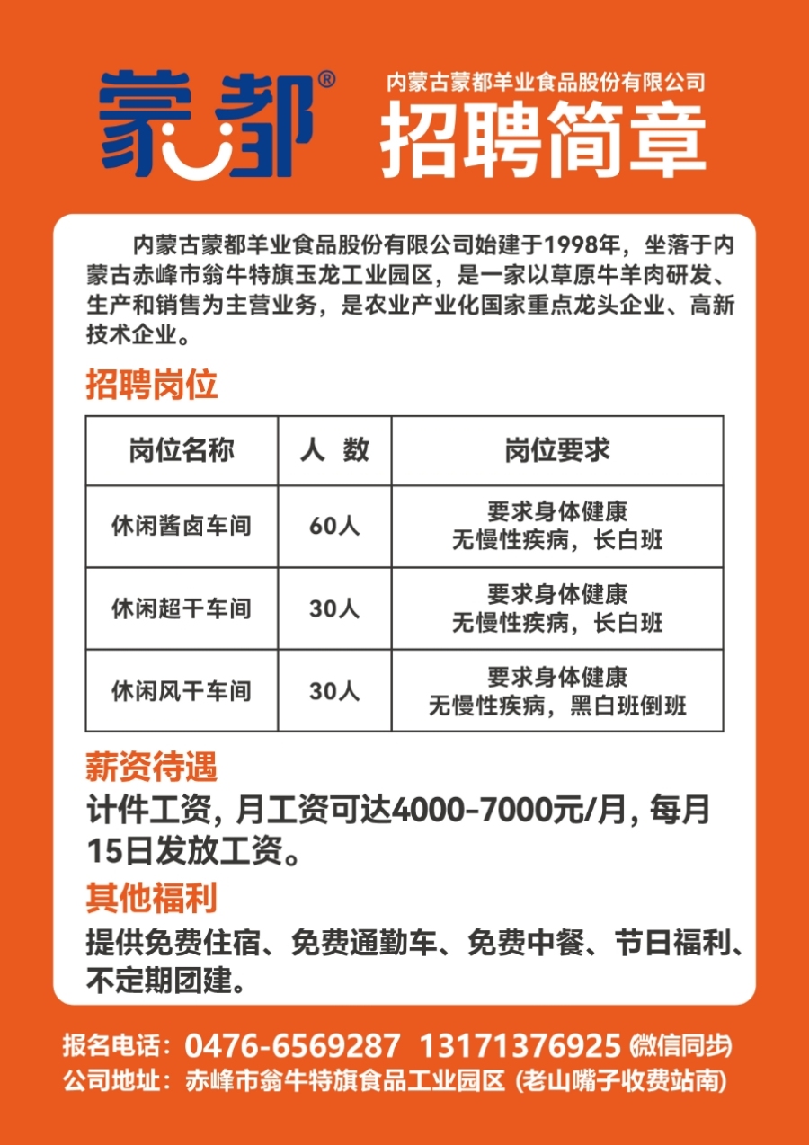 彭家寨镇最新招聘信息概览