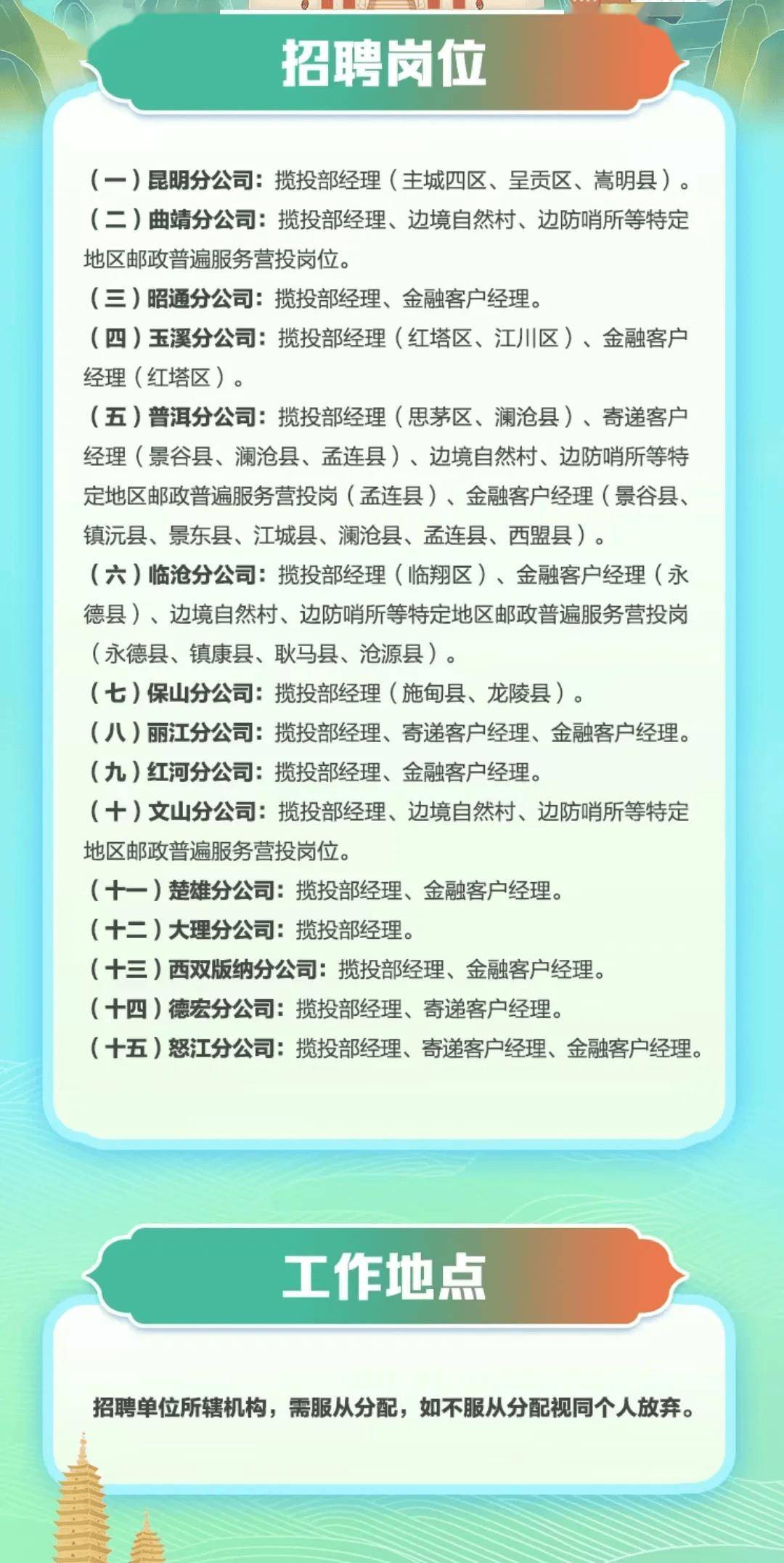 广州市邮政局最新招聘启事概览